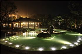 美林湖酒店光導照明應用